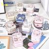 Easter Theme Decorative Tinplate Box Gift Packing Case Small Suitcase Storage Tin Metal Candy Cookie Box Sundries Organizer Cans