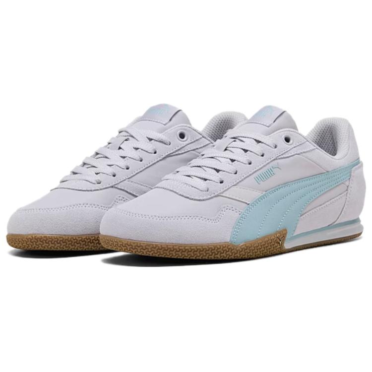 Puma Bella Donna Nylon Comfortable Versatile Low-Top Casual Shoes Women Sneaker Purple Gray 403554-09