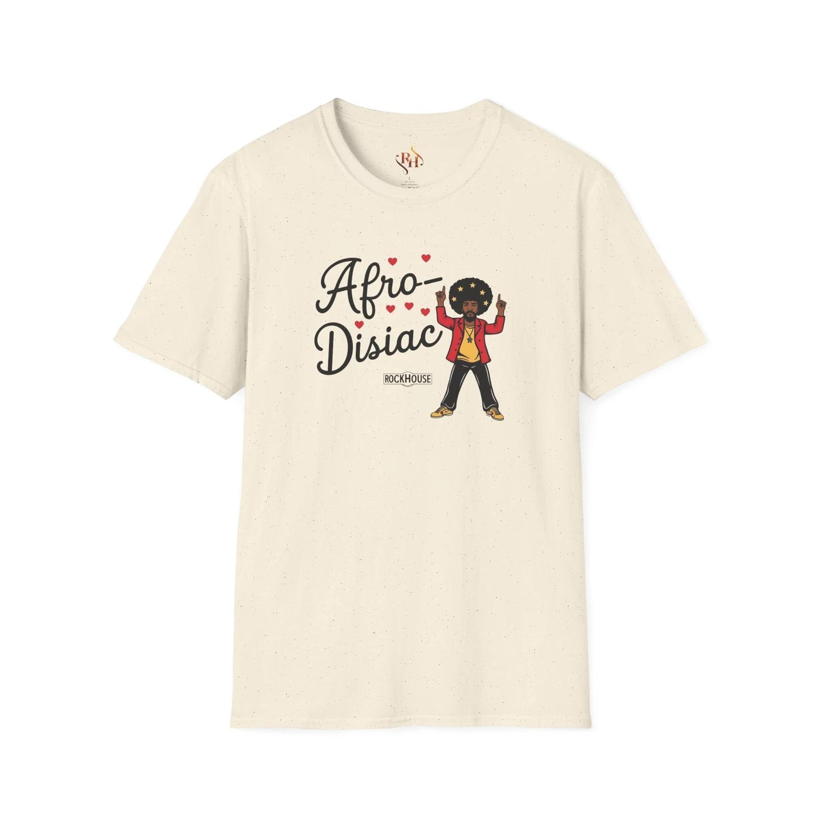 

Afro-Disiac T-Shirt, Unisex Fashion Tee, Cultural Pride Shirt, Birthday Gift, 3XL