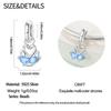 Copper Romance Loyalty Pair Of Swans Love Couple Pendants Charms Fits Genuine Charms Bracelet Women DoItYourself Jewellery Gifts