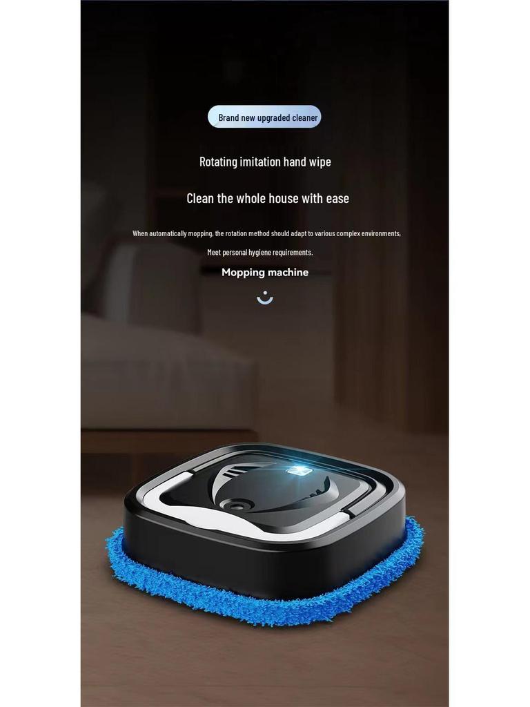 Smart Dual-Use Sweeping and Mopping Robot with Humidifier Function