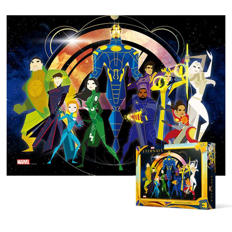 500 Piece Jigsaw Puzzle - Marvel Eternals, popular Korean puzzle