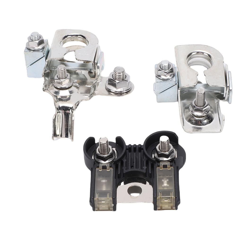 Battery Fusing Positive Negative Terminal Clamps Set Copper 120A 200A BT4Z 14450 AA 926 879 926 0101 Combo Pack