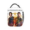 Supernatural Insulated Lunch Bags Sam Winchester Dean Winchester Meal Container Cooler Bag Tote Lunch Box School Food Handbags