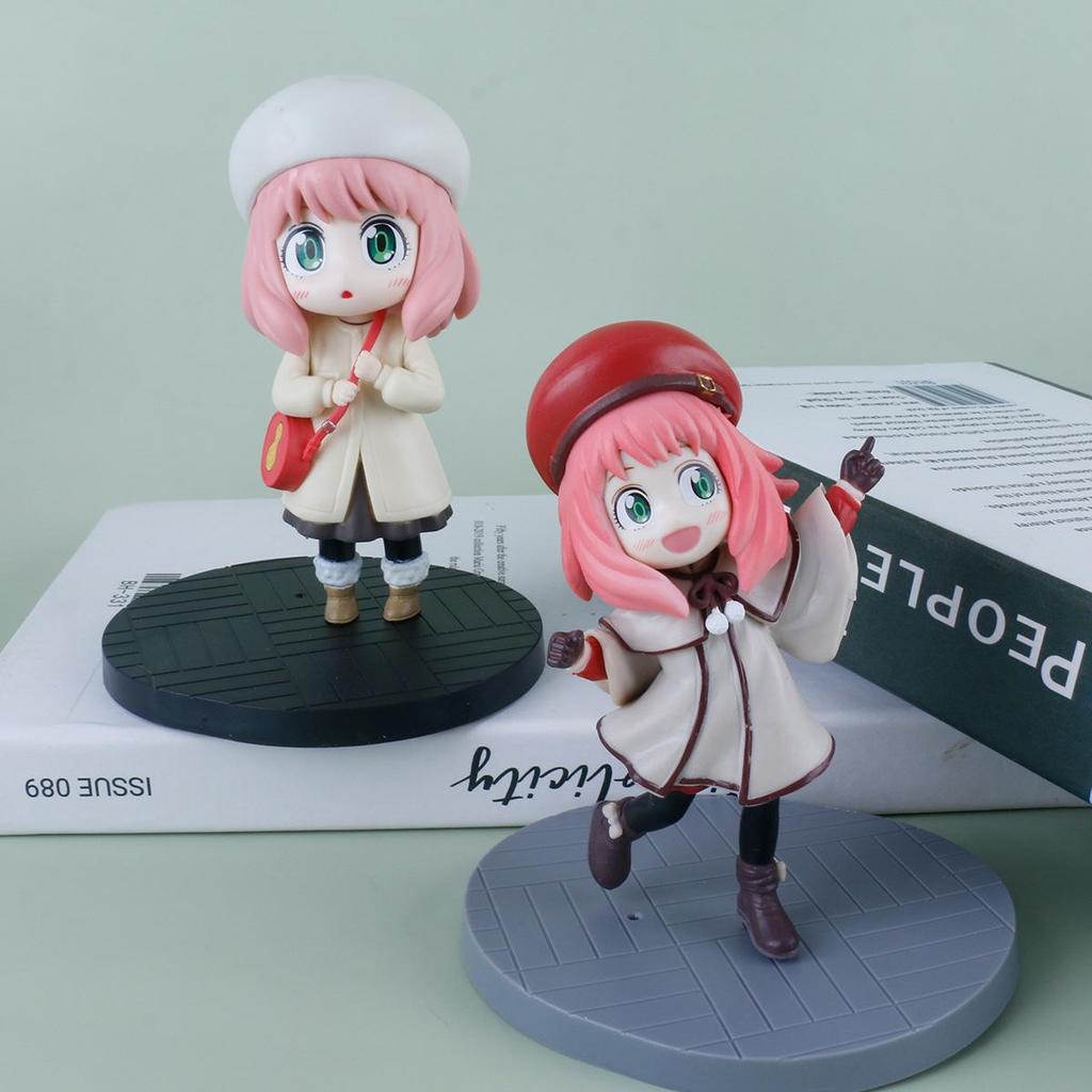 Spy x Family Kimono Anya Anime Figur Schreibtisch-Ornament
