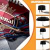 Custom Name Personalized Arsenal F.C Print Umbrella, Auto Open Close, 8‑Rib Sturdy Frame, Commute Camping Hiking Use, Birthday Gift