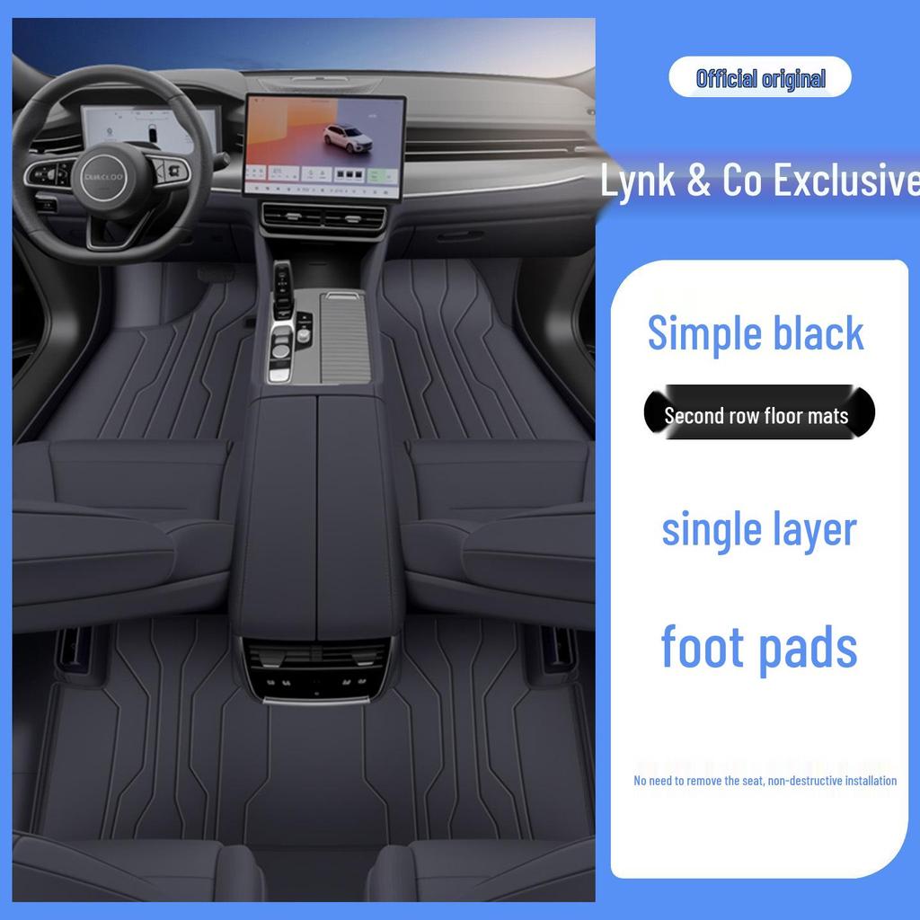 Lynk & Co 09 Umweltfreundliche Lederauslegermatten - Rundumschutz für den Innenraum