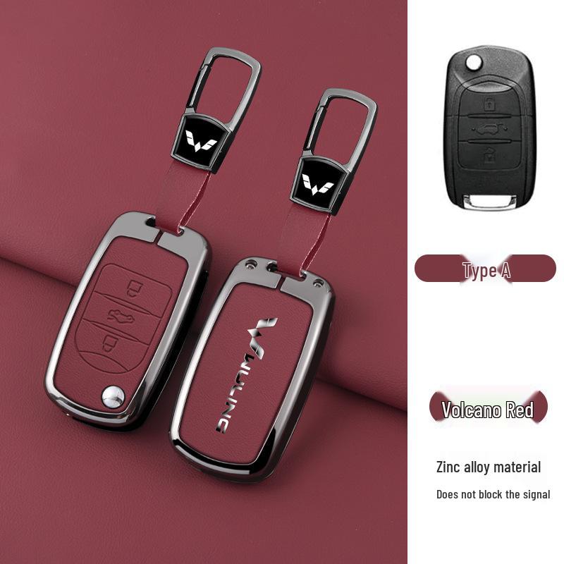 Wuling High-end Men's Car Key Case for Jiachen, Bingo, Hongguang MINIEV, Capgemini, Journey