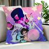 Cartoon Steven Universe Future Cushion Cover Cushion Cover Set 4Pcs 50X50 45X45 40X40 Pillowcase Decorative Sofa Home Decor