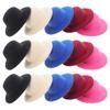 15 pièces Décorations de Chapeaux Miniatures Mini Chapeaux Hauts Casquettes d'Artisanat DIY Accessoires de Loisirs Créatifs pour Maison de Poupée Ornements de Mini Chapeaux