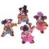 4Pcs Cute Pig Pig Ornaments music pigs Pig Sculpture Exquisite Pig Decor  Home