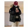 Jacket Down Jacket Women's New Medium and Long White Duck Down Thickened Tooling Pie To Overcome Couples Winter Coat