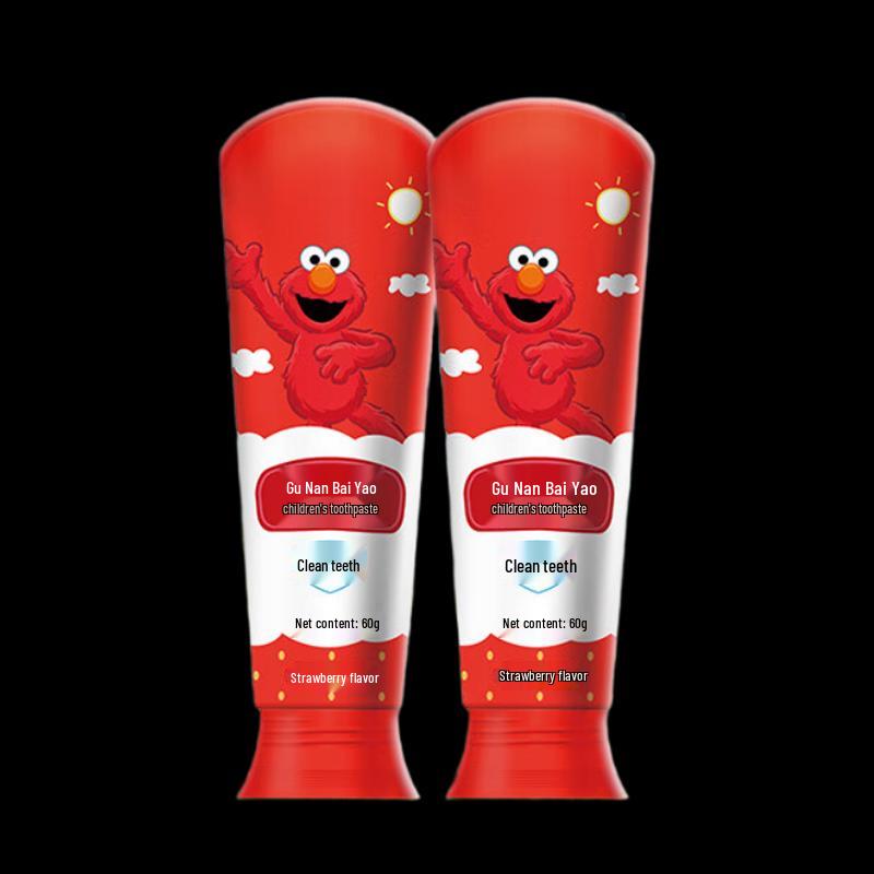 

Yunnan Baiyao Probiotic Kids Toothpaste, Strawberry (Sesame Street Edition)