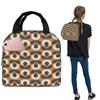 Orla Kiely Květiny Abstraktní Izolovaná Svačinová Taška pro Ženy Děti Přenosné Jídelní Boxy Termosvačinový Box Taška