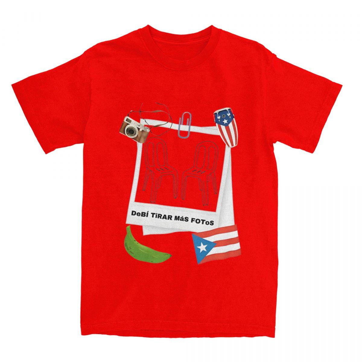 

Men s 2024 Tour Bad Bunny DeBi TiRAR MaS FOToS T Shirts Cotton Top Tees Short-Sleeve T-Shirt O Neck Tee Shirt Big Size 5XL 6XL S