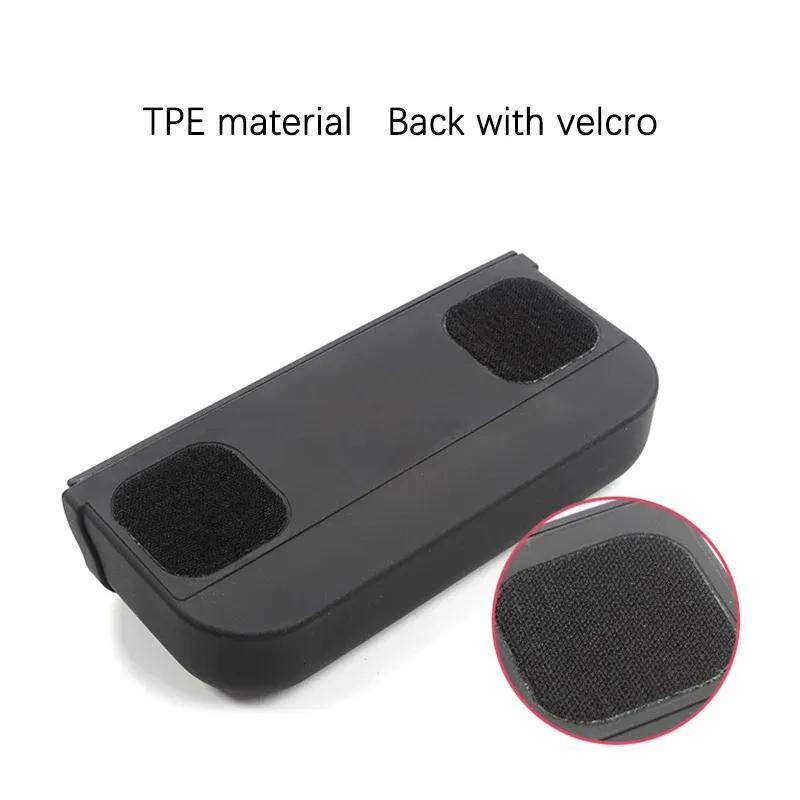 

1Pc Multi-functional Car Glasses Case Fits for Tesla Model 3 Model Y Black TPE Cars Interior Accessories Simple tallation