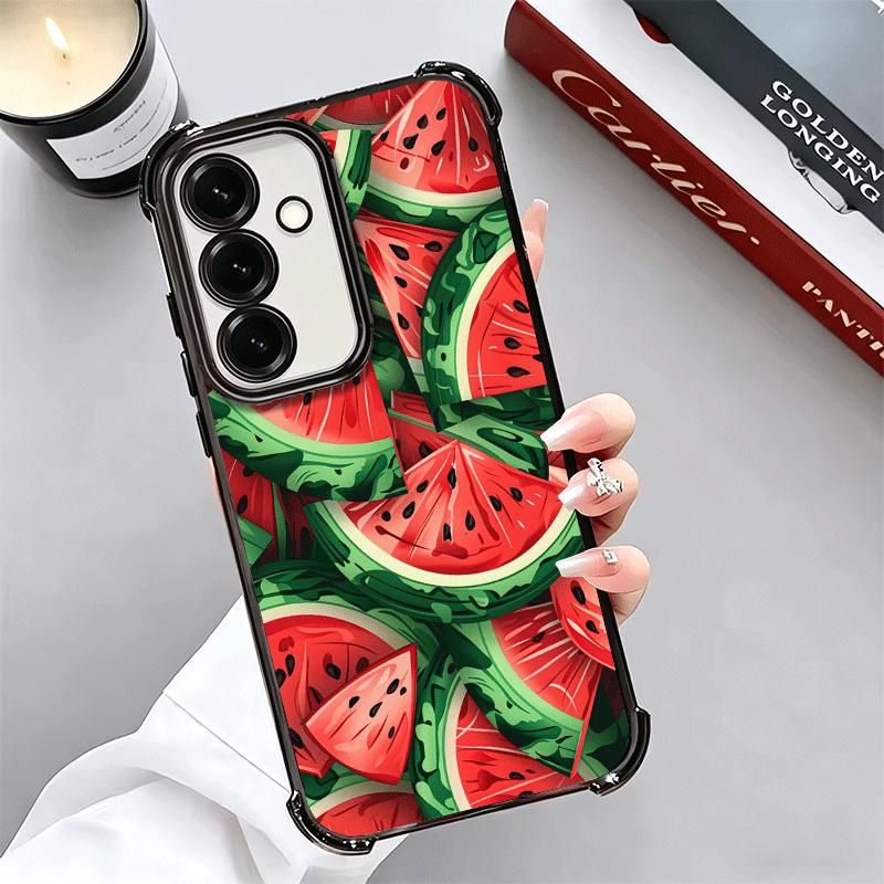 Watermelon Summer Fruit Soft Phone Case For Samsung A17 A27 A07 A37 A57 A16 A56 A15 A55 A14 A54 A13 A53 A26 A36 A25 A35 A24 A34