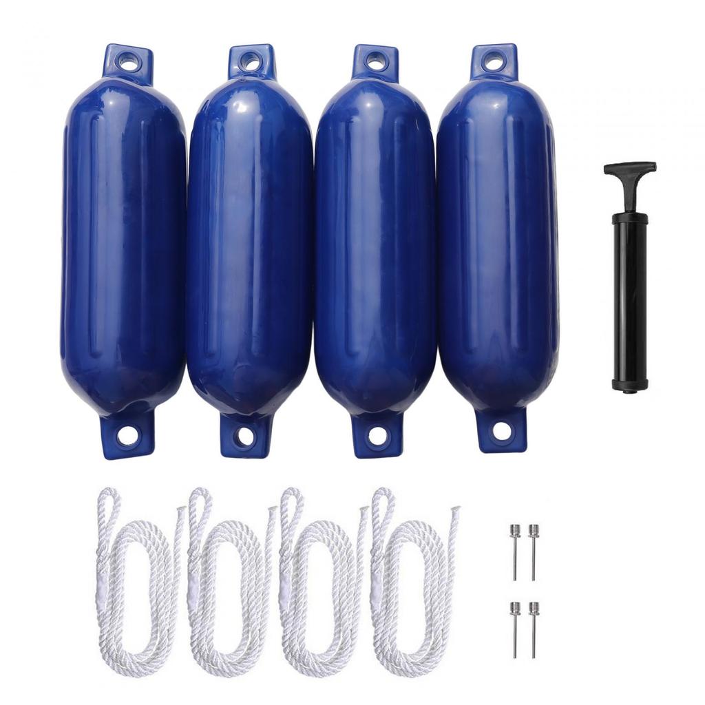 4Pcs Boat Boat Shield Protection Boat s Bumpers Anchor Buoy Inflatable Marine Marine Docking for Dock Row Boats