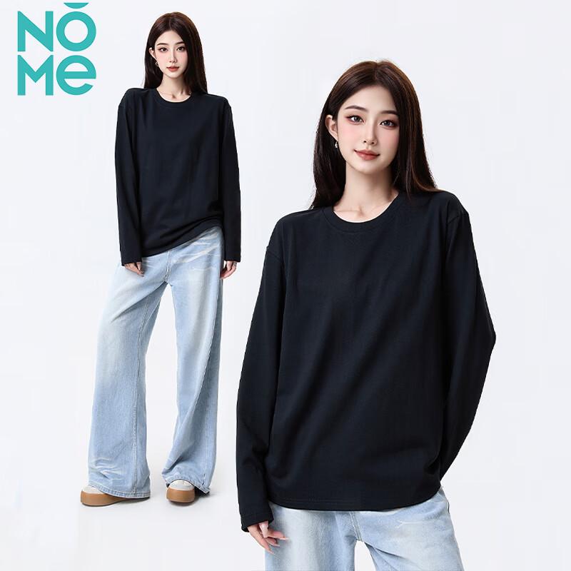 

NOME Women s Pure Cotton Long Sleeve T-shirt S