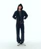 Plac Denim Zip-Up Hoodie Vintage Black