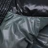 Moncler MAYA Pánska prešívaná bunda s kapucňou 1 čiernaPoužitá