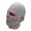 Harry Potter Voldemort mask, Halloween COS Latex headgear, movie and TV merchandise, horror-themed bald head costume prop