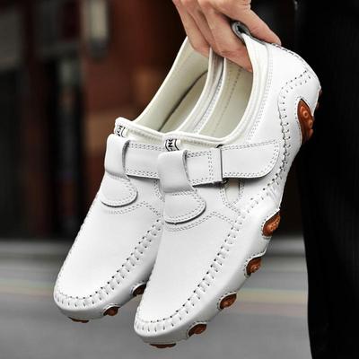 New Arrival Leather Fashion Casual Shoes Men Octopus Sole Male Comfortable Driving Shoe Breathable Classic Men's Shoes Loafers