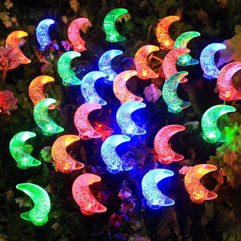 20/30LED Outdoor Solar Bubbles Lawn Lamp String Set Landscape Decoration IP65 Waterproof Leds Solar-Powered Stake Lights for Garden Yard