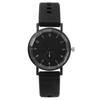 Trendy Women's Quartz Wristwatch with Silicone Strap - Stylish, Versatile, and Casual for Students