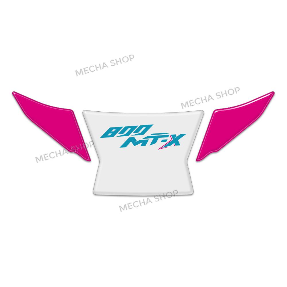 For CFMOTO 800MTX 800 MT X 2025 2026 Motorcycle Accessories Tank Pad Combination 3D Resin Sticker Kit Decal