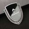 Car Badge Stickers Side Windows Metal Body Car Stickers for Renault Clio Satis Twingo Captur Rafale Megane ZOE Auto Accessories R666