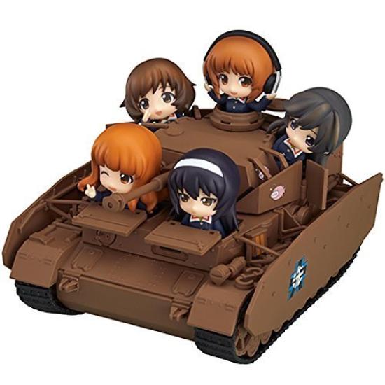 

Nendoroid More Panzer IV Type D Modified Type Total Length 16cm Nendoroid Petit Anko Team 6cm Ho Nishizumi Yukari Akiyama Saori Takebe Hana Isuzu
