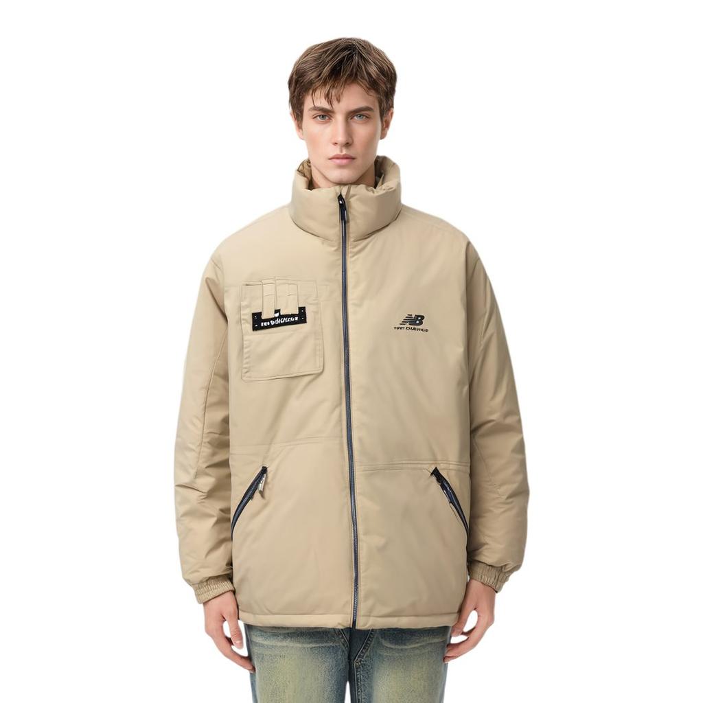 New Balance Down Jacket Men's Beige AMJ14308-BEI