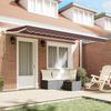 Replacement Awning Fabric Brown 4 x 2 m Polyester