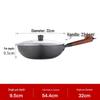 Debo Antihaft-Eisen-Wok 32cm