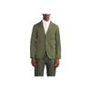 Polo Ralph Lauren SS22 Solid Color Single-Breasted Oxford Cloth Suit Jacket Men Jackets Green MNPOSPC27620273-300