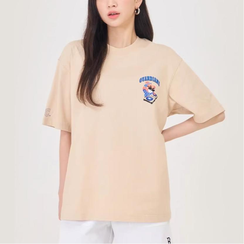 New MLB New York Yankees T Shirt Unisex Khaki 3ATSE0243-45BGL