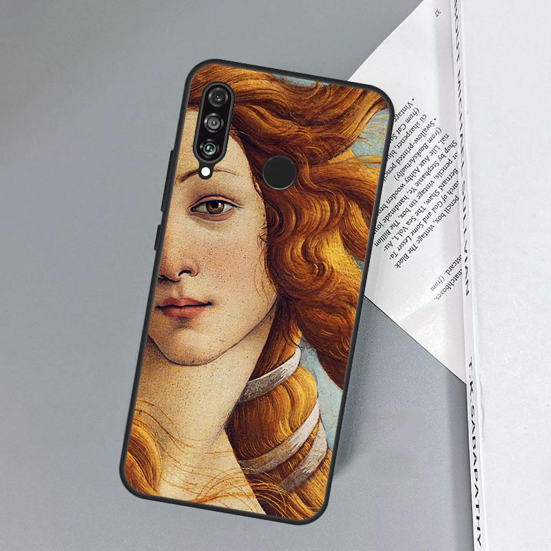 Art Painting Birth Of Venus For Huawei Nova 11i 12i 12s 8i 7i Y73 Y70 Y90 Y60 Y72 Y61 Y91 9 10 SE P30 Pro P40 Lite Case Huawei Nova Y70