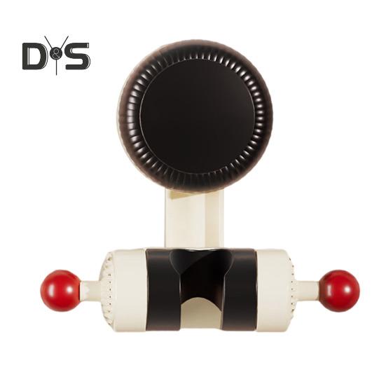 

Ручной держатель для душевой лейки с регулируемой присоской, легко устанавливаемый, съемный настенный кронштейн для душевой лейки в ванной комнате чёрный