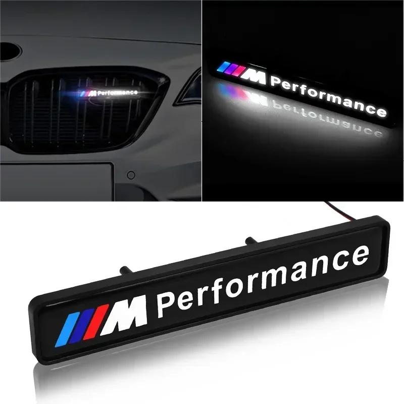 1pcs Car Front Hood Grille Emblem Badge Labeling LED waterproof Decorative lights For BMW M3 M5 M6 X1 X3 X5 E34 E39 E36 E60 E90