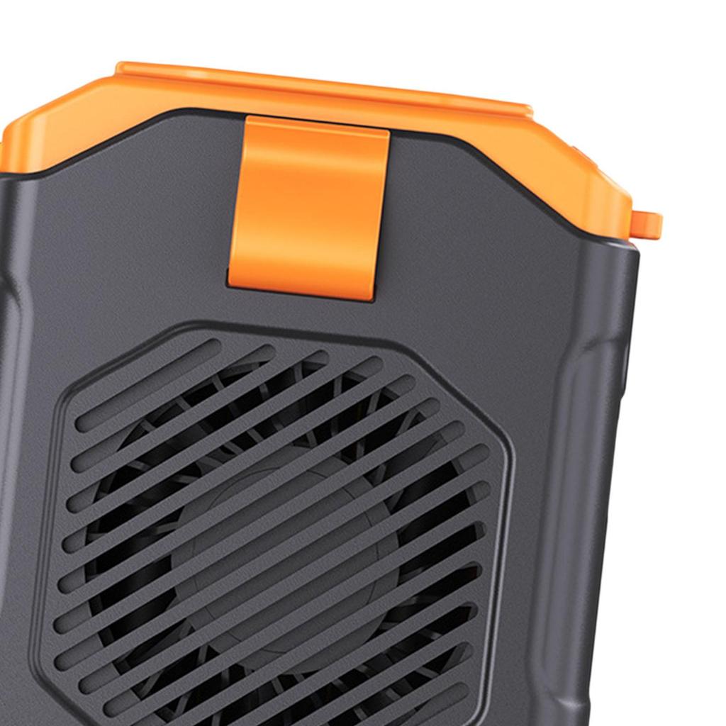 Portable Waist Fan Cooling Fan Lightweight Quiet Sturdy Wearable for Farm Work Cycling Outside Hiking