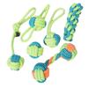 Good-7Pcs Dog Chew Bite Rope Knot Cats Dogs To Relieve Boredom Teeth Grinding And Cleaning Pet Training Supplies