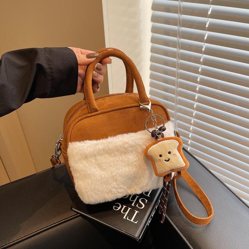 Frosted Retro Backpack Women's Fashion Versatile Portable Shoulder Messenger Bag Niche Design Casual Small Backpack