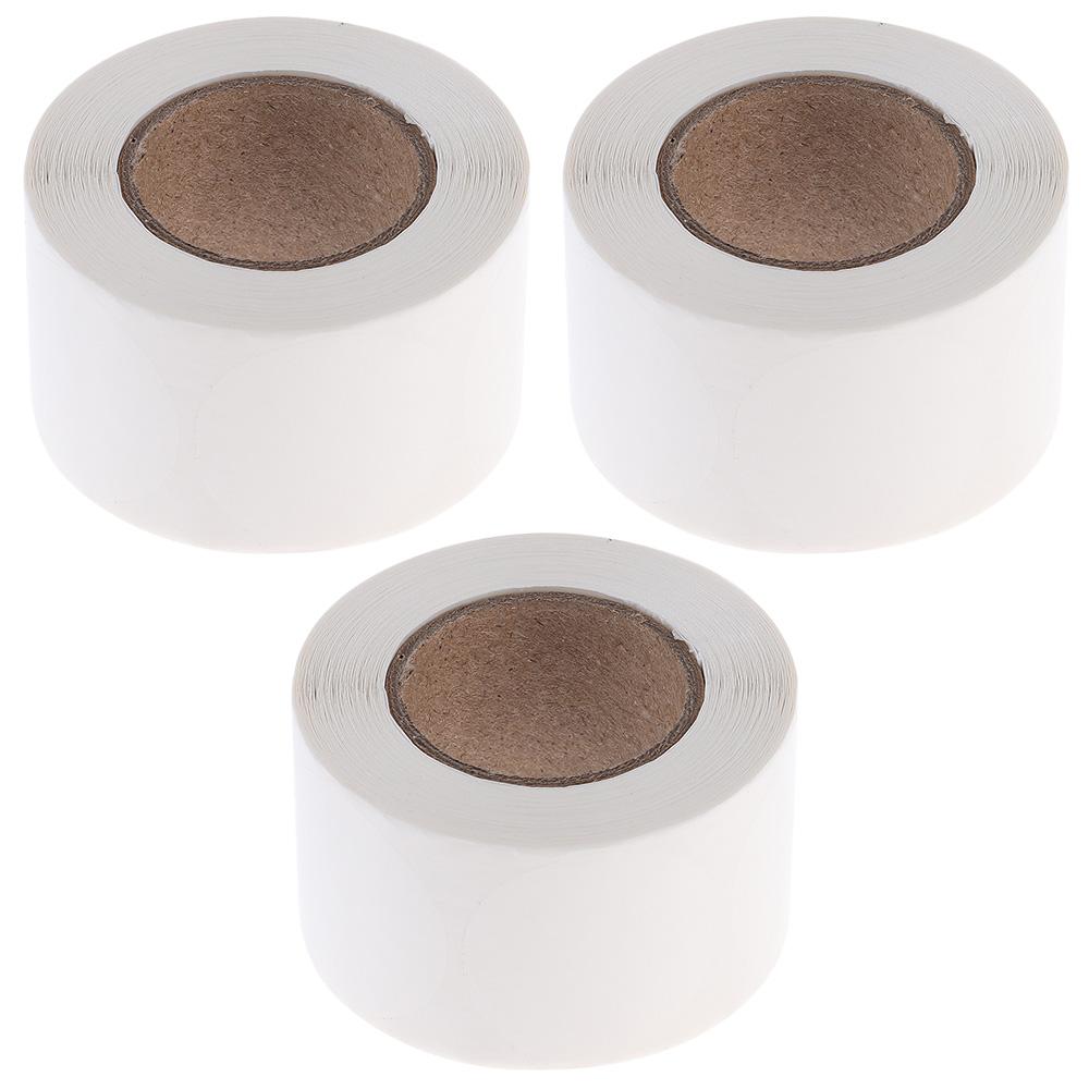 

Self-adhesive Seal 1 Inch Transparent Packaging 1000 Labels Seal Sticker Wafer Seal Envelope Seal