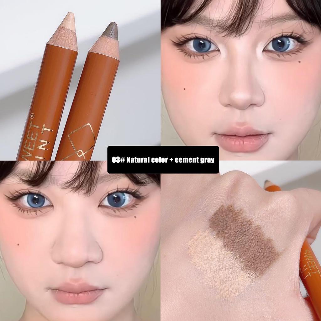 Double-ended Contour Pen Matte Brightening Facial Shadow Highlight Contouring All-in-One Stick