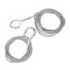 Locking Stainless Steel Wire Rope Adjustable Retractable Suspension Lanyard for Industrial Equipment Hanging Work