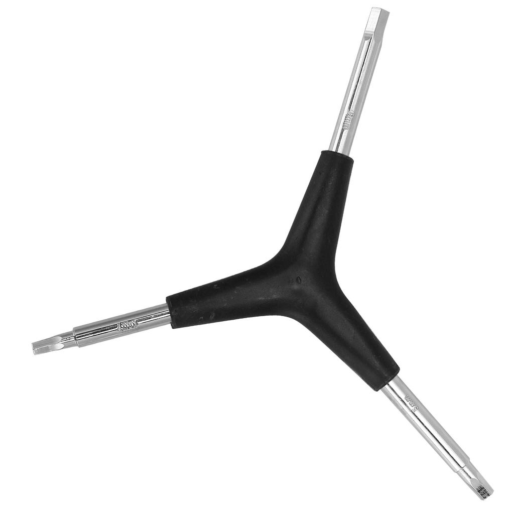 Y Shape Hexagonal Wrench Stainless Steel 3 Way Hexagonal Spanner for Bicycle Repairment