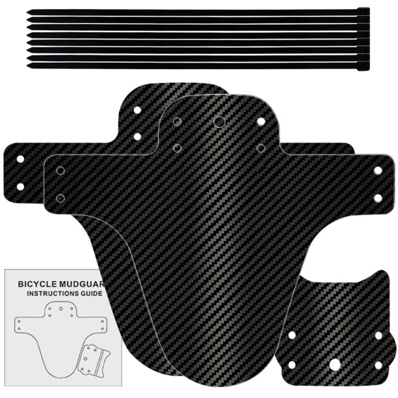 Складные велосипедные крылья, утолщенные расширенные велосипедные передние задние брызговики, регулируемые крылья для горных велосипедов 1