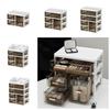 Display Rack Desk Organizer Storage Box Large-capacity Dormitory Drawer  Desktop Storage