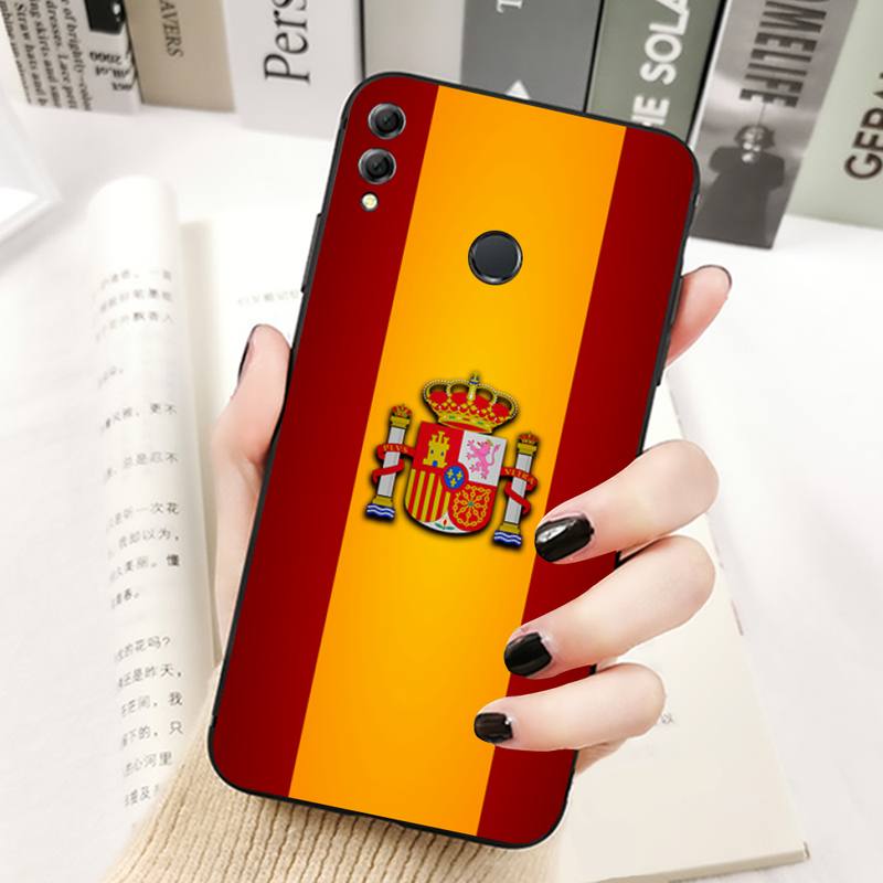 

Чехол для телефона с испанским флагом Испании для Redmi 8 9 9A для Samsung J5 J6 Note9 для Huawei NOVA3E Mate20lite Samsung Note20
